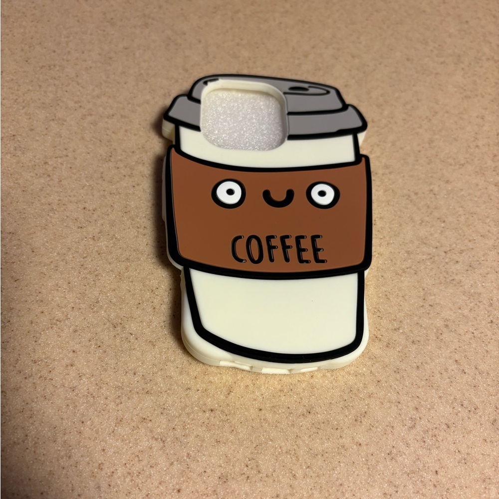 Coffee Cup Design Phone Case for iPhone 16 Pro